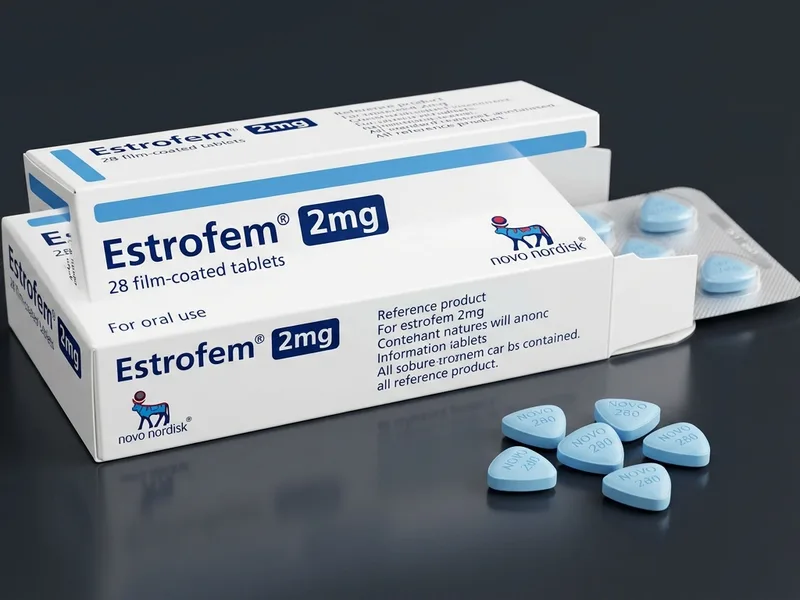 에스트로펨(Estrofem) 설하 에스트라디올 정제 제품 사진