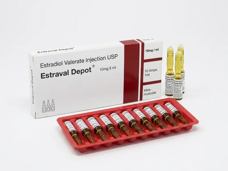 프로기논 데포(Progynon Depot) 주사용 에스트라디올 발레레이트 제품 사진